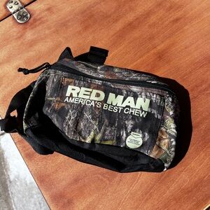 Red Man Camo Fanny Pack
